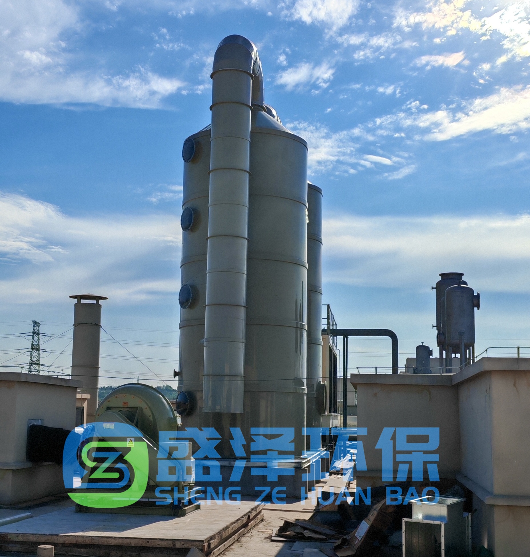 制藥公司制劑廢氣處理工程